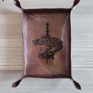 Kígyó fejes kockadobó tálca, Játék & Sport, Szerepjáték, , MESKA