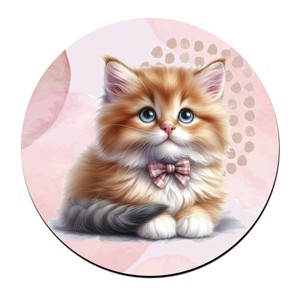 Masnis tündéri cica mintás bögre alátét, , , MESKA