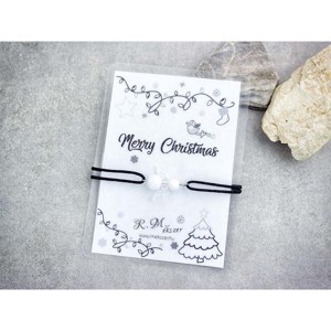 Merry Christmas jáde angyal karkötő, Ékszer, Karkötő, Karkötő medállal, , MESKA