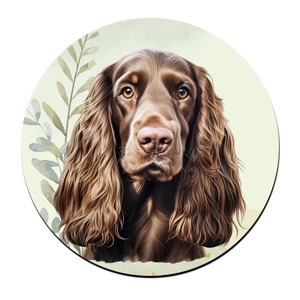 Barna angol cocker spániel portré mintás bögre alátét, , , MESKA
