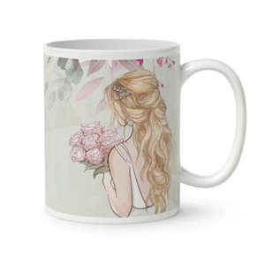 Kérd a neveddel - A legszebb menyasszony - Esküvő mintás bögre - otthon & életmód - konyhafelszerelés, tálalás - tálalás - bögre & csésze - Meska.hu