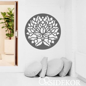 Kör lótusz mandala falikép fából, Otthon & Életmód, Dekoráció, Spiritualitás, Mandala, , MESKA