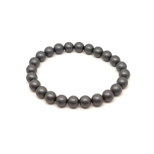 Hematit matt ásvány karkötő golyós 8mm, Ékszer, Karkötő, Ásványkarkötő, , MESKA