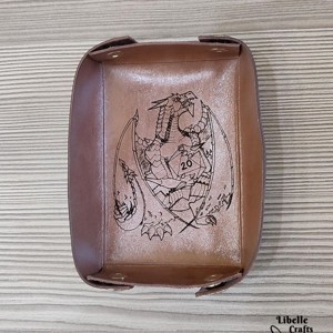 Sárkány mintás kockadobó tálca - 2, Játék & Sport, Szerepjáték, , MESKA