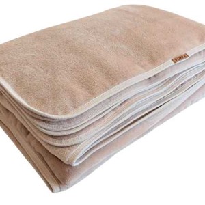 Meleg Drapp Duplarétegű Fleece Gyerektakaró - játék & sport - ovis felszerelés - ovis ágynemű - Meska.hu