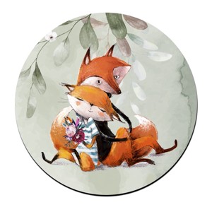 Virágot a virágnak Róka mintás bögre alátét, , , MESKA