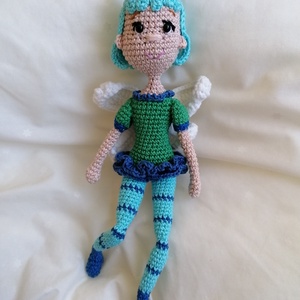 Horgolt szitakötő baba, Játék & Sport, Baba & babaház, Baba, Horgolás, Hímzés, MESKA