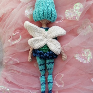 Horgolt szitakötő baba - játék & sport - baba & babaház - baba - Meska.hu