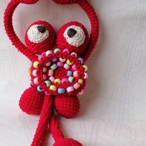 Horgolt szenzoros rákocska - Meska.hu