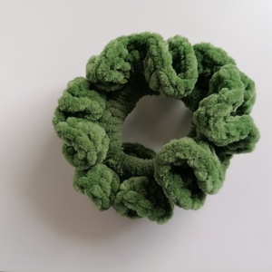 Horgolt scrunchie - ruha & divat - hajdísz & hajcsat - hajgumi - Meska.hu