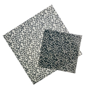 Méhviaszos kendő csomag (Szürke-Fehér-Szürke indavirág) - otthon & életmód - konyhafelszerelés, tálalás - konyhai textil - szalvéta - Meska.hu