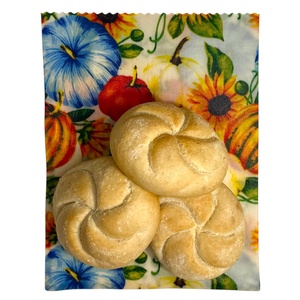 Méhviaszos tasak 3 méretben (Tökös) - táska & tok - uzsonna- & ebéd tartó - szendvics csomagoló - Meska.hu