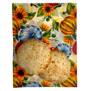 Méhviaszos tasak 3 méretben (Tökös) - táska & tok - uzsonna- & ebéd tartó - szendvics csomagoló - Meska.hu