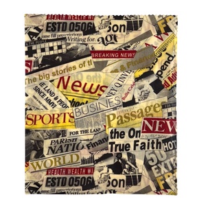 Méhviaszos tasak 3 méretben (Újságos) - táska & tok - uzsonna- & ebéd tartó - szendvics csomagoló - Meska.hu