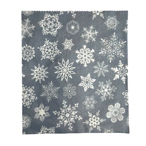 Méhviaszos tasak 3 méretben (Szürke-Fehér Hópelyhes) - táska & tok - uzsonna- & ebéd tartó - szendvics csomagoló - Meska.hu