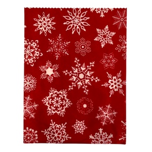 Méhviaszos tasak 3 méretben (Piros-Fehér Hópelyhes) - táska & tok - uzsonna- & ebéd tartó - szendvics csomagoló - Meska.hu