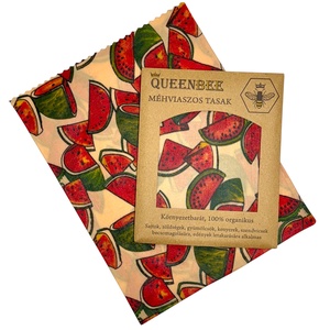 Méhviaszos tasak 3 méretben (Dinnyés), Táska & Tok, Uzsonna- & Ebéd tartó, Szendvics csomagoló, Mindenmás, MESKA