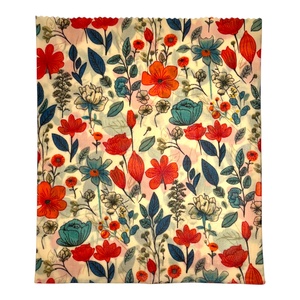 Méhviaszos tasak 3 méretben (Pipacsos) - táska & tok - uzsonna- & ebéd tartó - szendvics csomagoló - Meska.hu