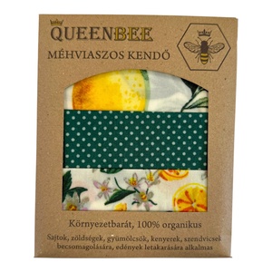Méhviaszos kendő csomag (Citromos-Citromvirágos, Nagyobb L) - otthon & életmód - konyhafelszerelés, tálalás - konyhai textil - szalvéta - Meska.hu