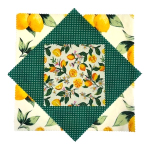 Méhviaszos kendő csomag (Citromos-Citromvirágos, Nagyobb L) - otthon & életmód - konyhafelszerelés, tálalás - konyhai textil - szalvéta - Meska.hu