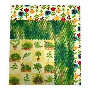 Méhviaszos kendő csomag (Tulipános) - otthon & életmód - konyhafelszerelés, tálalás - konyhai textil - szalvéta - Meska.hu