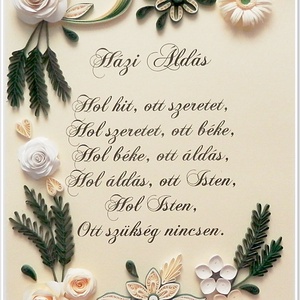 Házi Áldás - otthon & életmód - vallás - házi áldás - Meska.hu