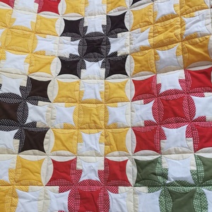 Ágytakaró , Otthon & Életmód, Lakástextil, Ágytakaró, Patchwork, foltvarrás, MESKA