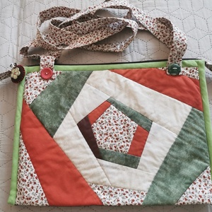 Válltáska , Táska & Tok, Kézitáska & válltáska, Válltáska, Patchwork, foltvarrás, MESKA