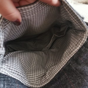 Zakó stílusú váll/oldaltáska - táska & tok - kézitáska & válltáska - vállon átvethető táska - Meska.hu