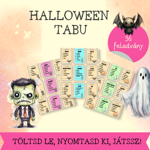 Halloween tabu - Meska.hu