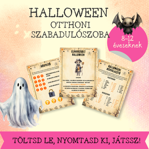 Halloween otthoni szabadulószoba - játék & sport - készségfejlesztő és logikai játék - logikai játékok - Meska.hu