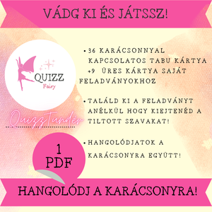 Karácsonyi TABU gyerekeknek - játék & sport - készségfejlesztő és logikai játék - memória játékok - Meska.hu