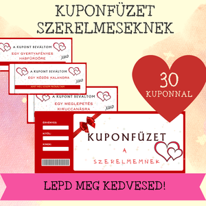 Kuponfüzet szerelmeseknek - Meska.hu
