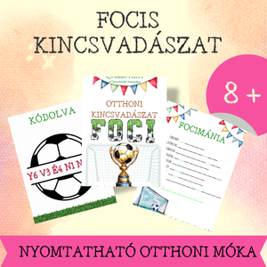 Otthoni kincsvadászat gyerekeknek - FOCI - Meska.hu