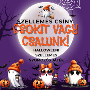 Szellemes Halloween nyomozás, Játék & Sport, Táblajáték és Kártyajáték, Társasjátékok, Fotó, grafika, rajz, illusztráció, MESKA