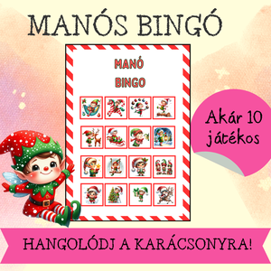 Manós bingó , Játék & Sport, Táblajáték és Kártyajáték, Bingó, Fotó, grafika, rajz, illusztráció, MESKA