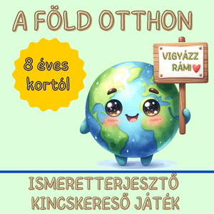 A Föld otthon - ismeretterjesztő kincskereső játék, Játék & Sport, Táblajáték és Kártyajáték, Társasjátékok, , MESKA