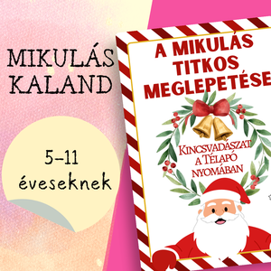 A Mikulás titkos meglepetése - kincsvadászat a Télapó nyomában - játék & sport - készségfejlesztő és logikai játék - logikai játékok - Meska.hu