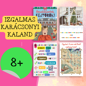 Reszkessetek Fejtörők! - otthoni szabadulószoba gyerekeknek - játék & sport - készségfejlesztő és logikai játék - logikai játékok - Meska.hu