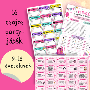 Szülinapi játékok lányoknak - játék & sport - készségfejlesztő és logikai játék - logikai játékok - Meska.hu