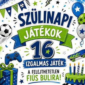 Szülinapi játékok fiúknak - Meska.hu