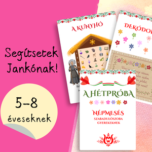 A Hétpróba - magyar népmesés szabadulószoba kicsiknek - játék & sport - készségfejlesztő és logikai játék - logikai játékok - Meska.hu