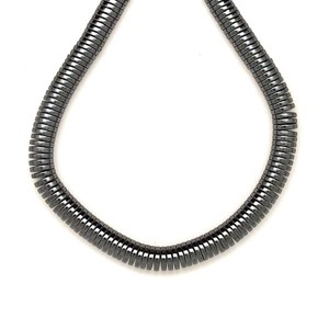 Hematit korong 6x1mm  ékszerkészítő alapanyag (füzér), Kellékek & szerszámok, Ásvány alapanyag, Ásványfüzér, , MESKA