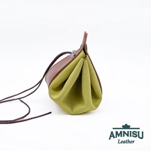 Konyakbarna - sárga bőr 2in1 szütyő és kockatálca M9021-2007 - játék & sport - szerepjáték - Meska.hu