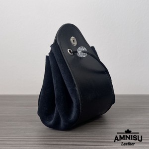 2in1 szütyő és kockatálca - fekete - játék & sport - táblajáték és kártyajáték - társasjátékok - dobókocka - Meska.hu