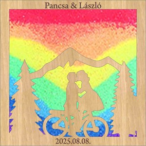 Homoköntő ceremónia biciklis, Esküvő, Emlék & Ajándék, Nászajándék, Ceremónia szett, , MESKA