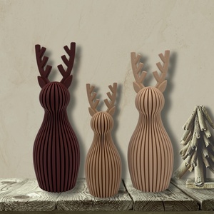 Rénszarvas család, Karácsony, Adventi díszek, Adventi asztaldísz, Mindenmás, MESKA