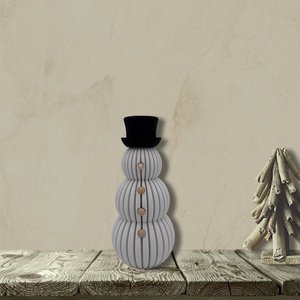 Hóember koma - karácsony - adventi díszek - adventi asztaldísz - Meska.hu