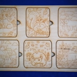 Erdei mondókák, Játék & Sport, Készségfejlesztő és Logikai játék, Oktató játékok, Famegmunkálás, MESKA