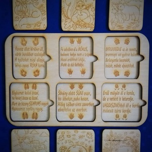 Erdei mondókák - játék & sport - készségfejlesztő és logikai játék - oktató játékok - Meska.hu